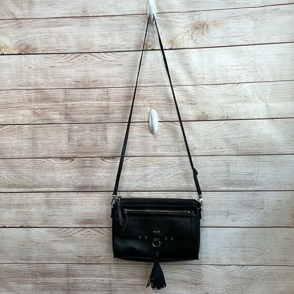 THE SAK LEUCADIA CROSSBODY IN BLACK LEATHER - Picture 3 of 8